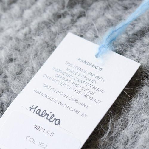 Suri Alpaca Wool Triangle Scarf Gray