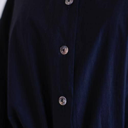 Cotton Short Sleeve Jumpsuit Black