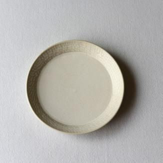 Hail Rim Plate, Small, White