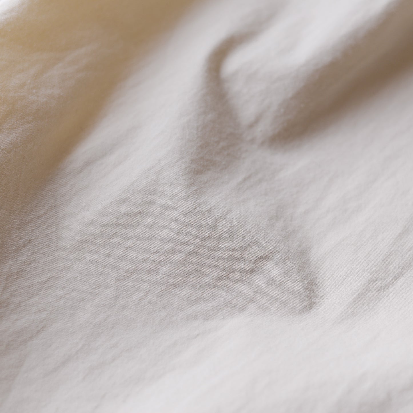 Cotton Parachute Skirt in Ivory