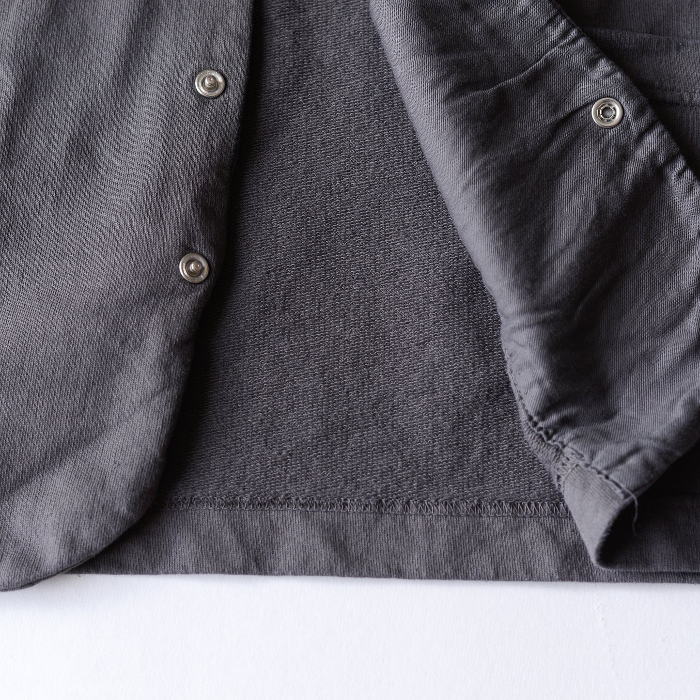 コットンスナップジャケット Charcoal Gray