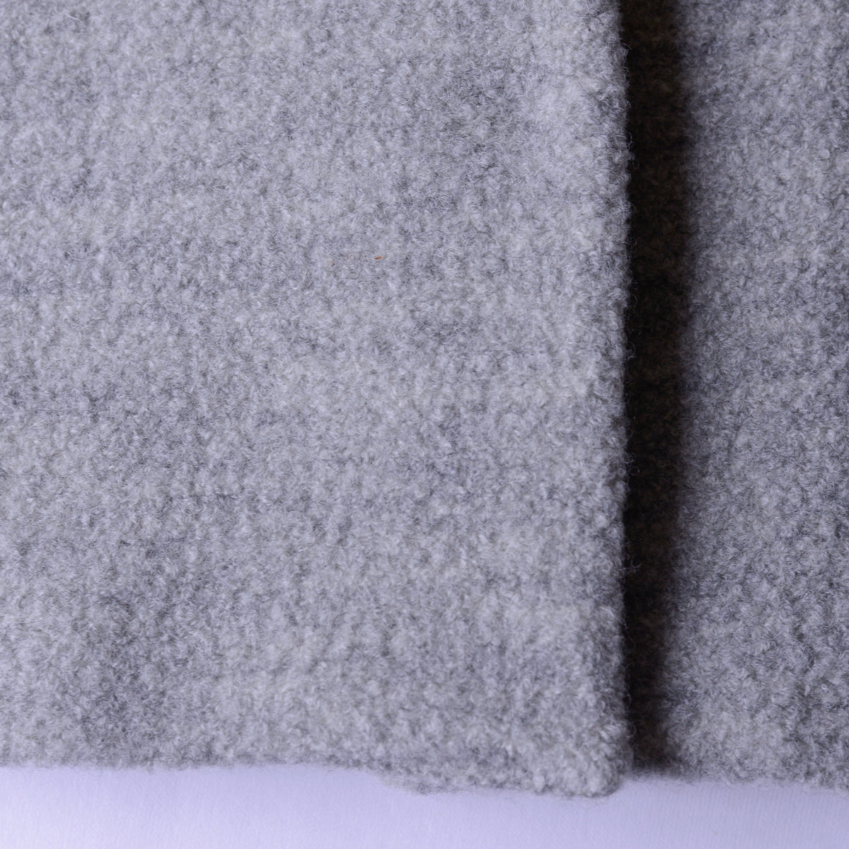 ブリティッシュウールコットンクルーベスト Gray
