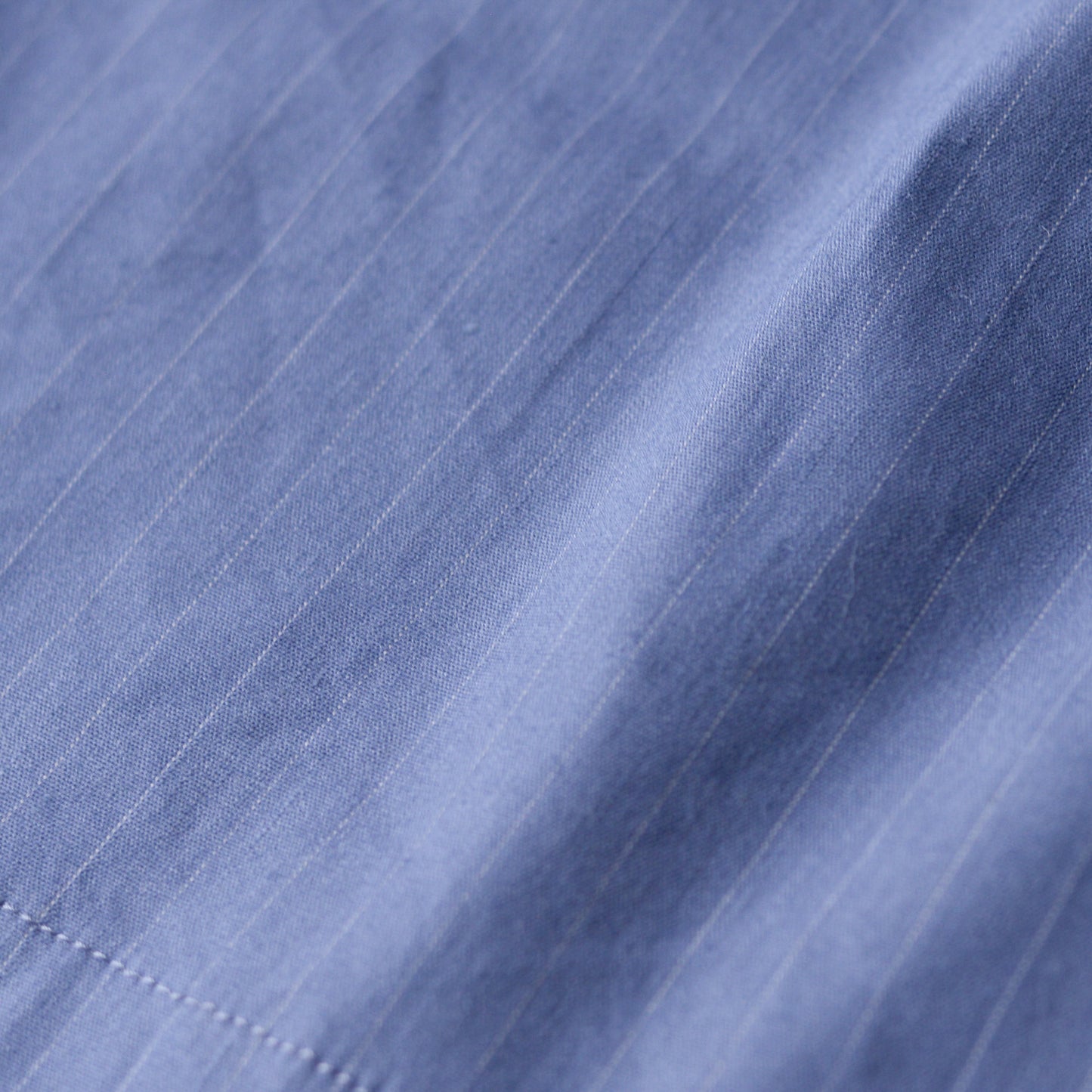 リネンレーヨンワイドストレートパンツ Blue