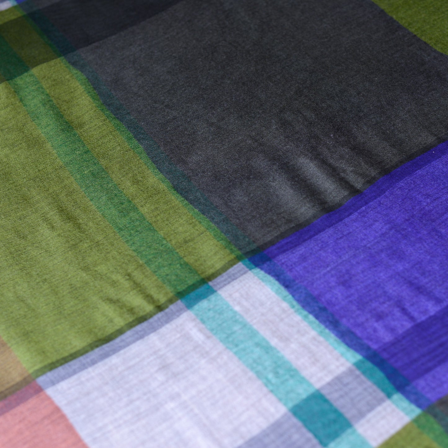 Wool Divine Shawl Brown