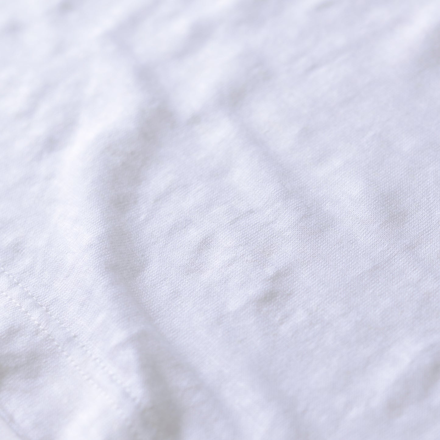 リネンジャージオープンカラープルオーバー Off White