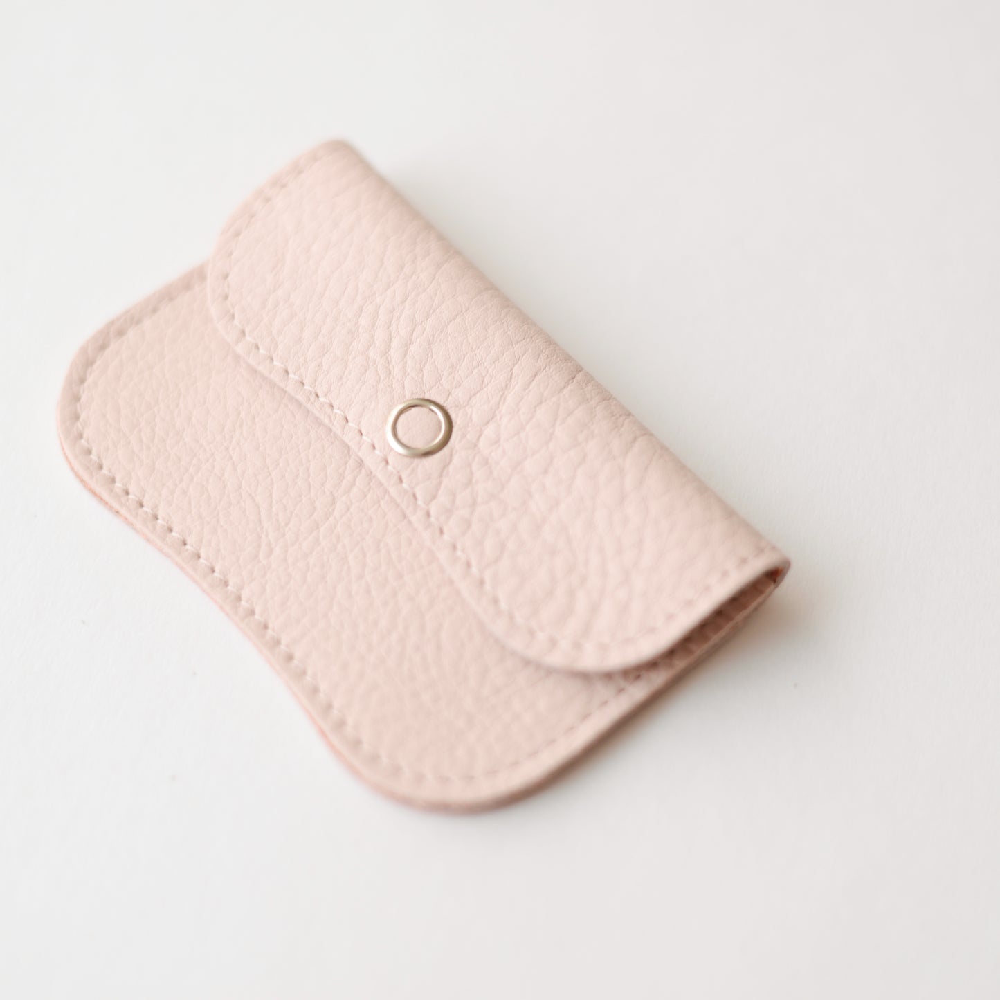 レザーコインカードケース Pink