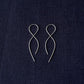 Infinity Silver Earrings