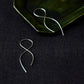 Infinity Silver Earrings