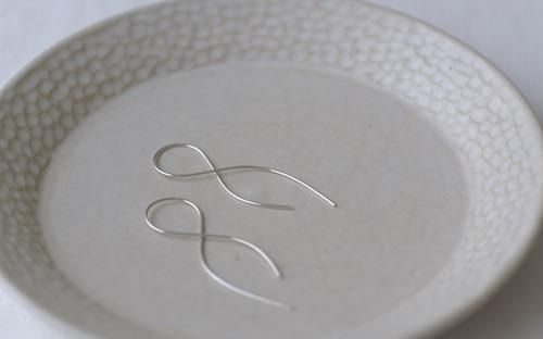 Infinity Silver Earrings