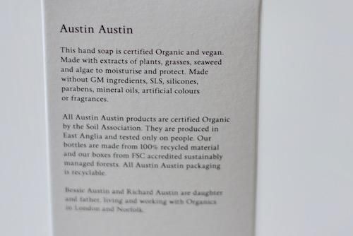 Palmarosa &amp; Vetiver Hand Soap