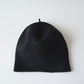Wool Roll-Up Beret Black