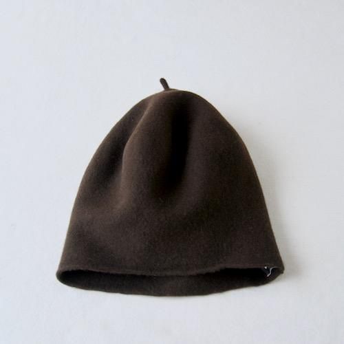 ウールロールアップベレー Brown