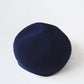 Wool Roll-Up Beret Navy