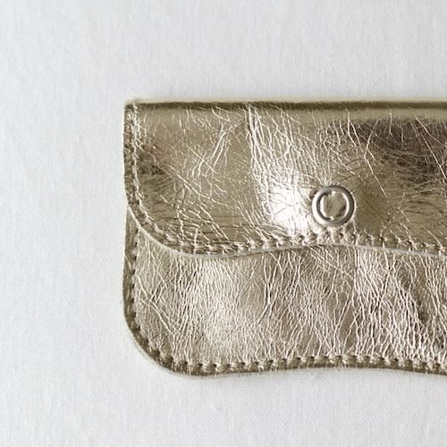 Coin and card case Gold