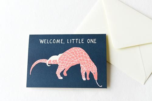 Greeting Card Welcome Baby