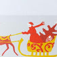 Greeting Card Christmas Sleigh