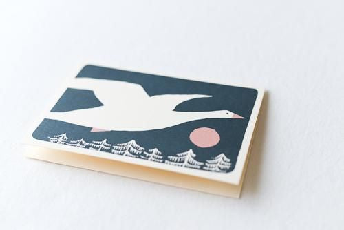 Snow Goose greeting card