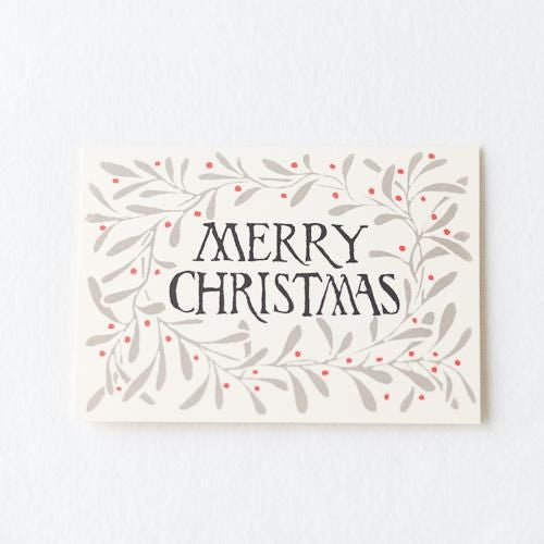 Greeting Card Christmas Wreath