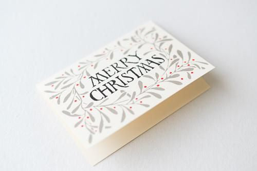 Greeting Card Christmas Wreath