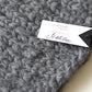 Pure Cashmere Knit Cap Gray