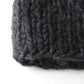 Anthracite Pure Cashmere Knit Cap