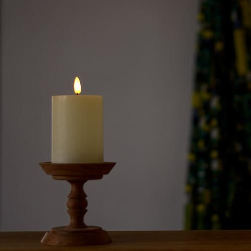 LED Candle &amp; Stand