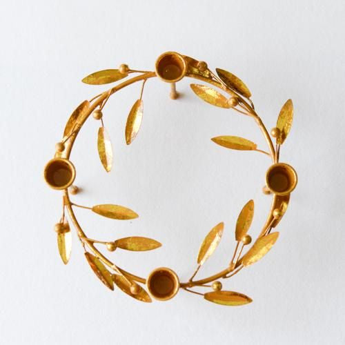 Olive Candle Holder