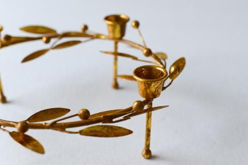 Olive Candle Holder