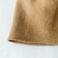 Wool Roll-Up Beret, Camel