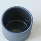 Porcelain Container Round Black