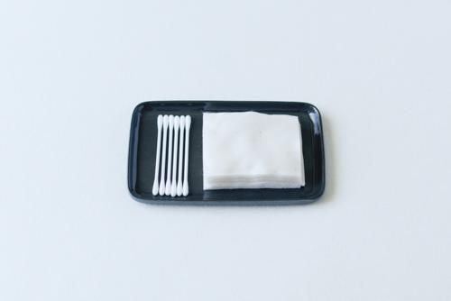 Porcelain Tray S Black