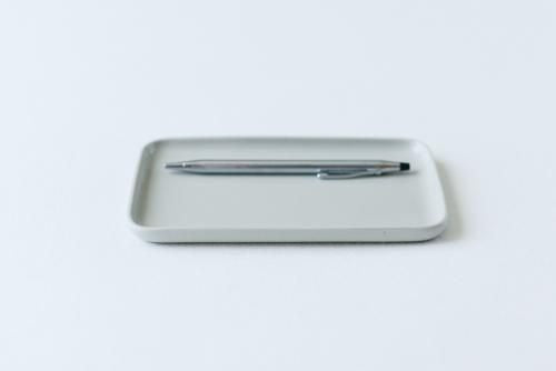 ポーセリントレイ S White