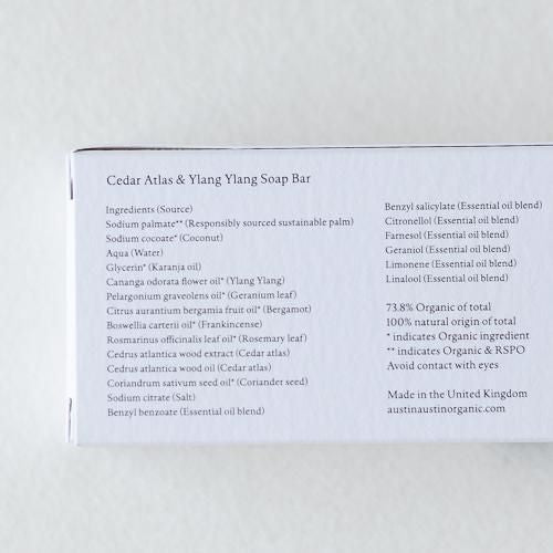 Cedar Atlas &amp; Ylang Ylang Soap Bar