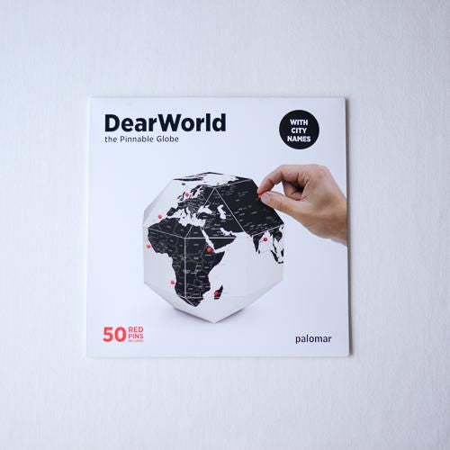 Pinable Globe S City