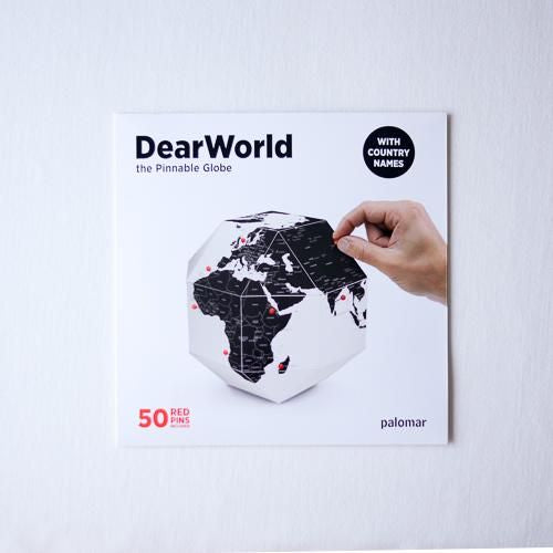 Pinable Globe S Country