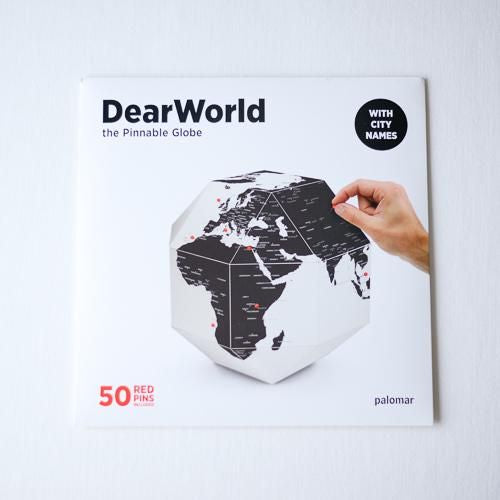 Pinable Globe M Country