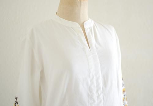 Cotton Honey Flower Dress Off White