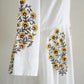 Cotton Honey Flower Dress Off White