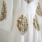 Cotton Honey Flower Dress Off White