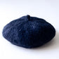 Alpaca Wool Beret Black