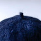 Alpaca Wool Beret Black