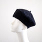 Alpaca Wool Beret Black