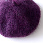 Alpaca wool beret Bordeaux