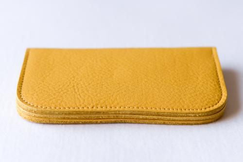 Leather Wallet Yellow
