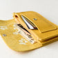 Leather Wallet Yellow