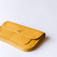 Leather Wallet Yellow