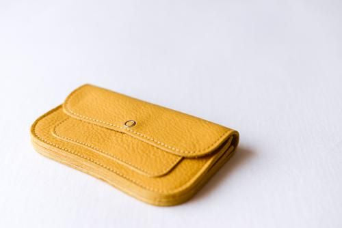 Leather Wallet Yellow