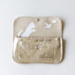 Leather Wallet Gold