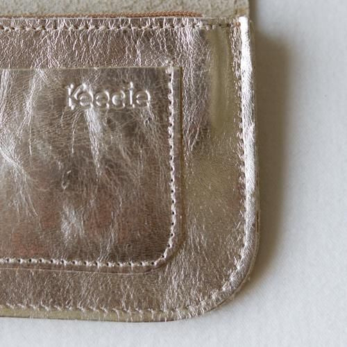 Leather Wallet Gold