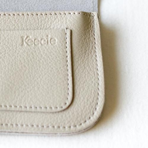 Cement leather wallet